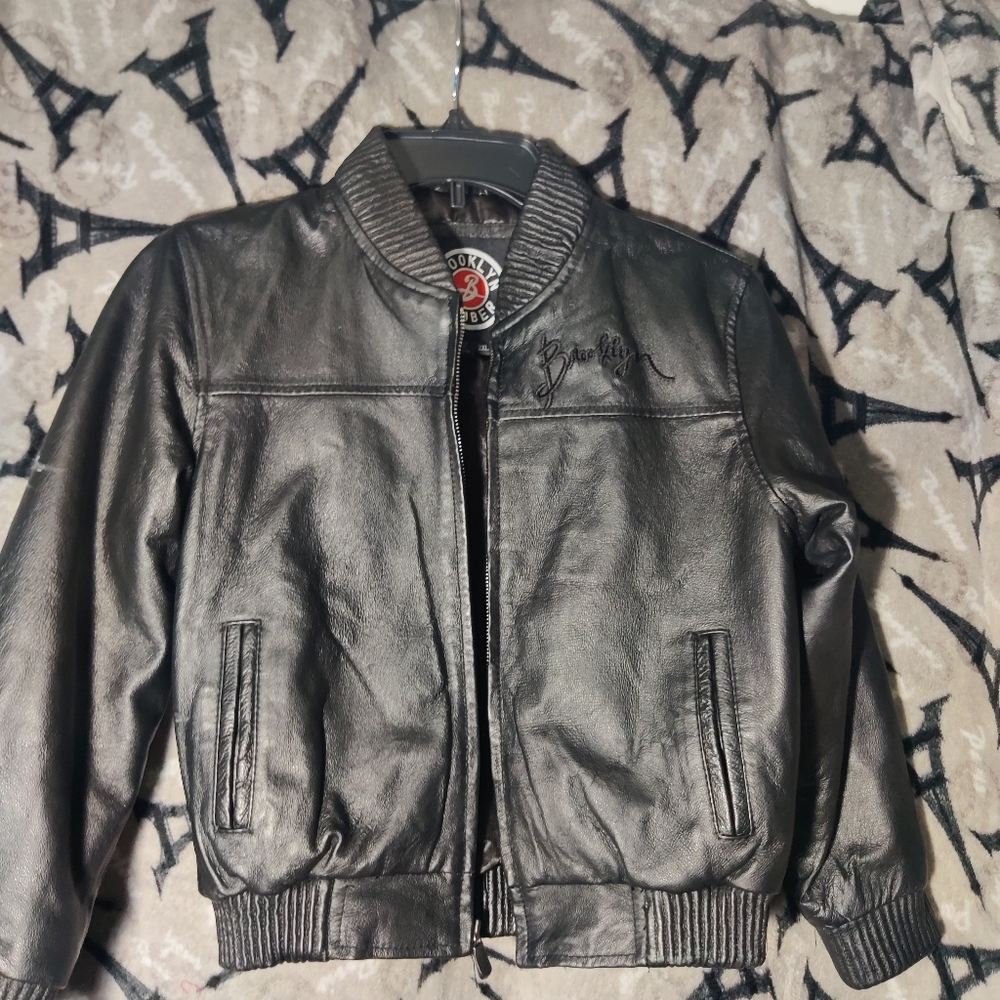Boys leather jacket